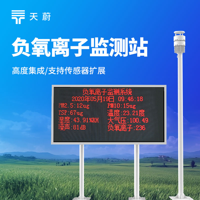 負氧離子監測站